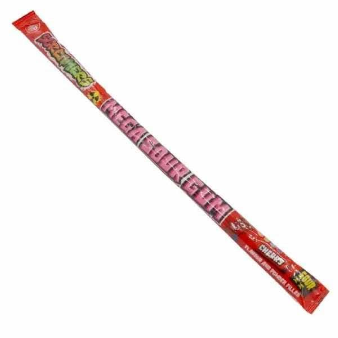 MEGA SOUR GUM ROPE CHERRY 30G